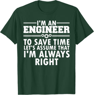 Best Engineer Art Women Humor Engineering Lovers T-Shirt - T-Shirt | Forest