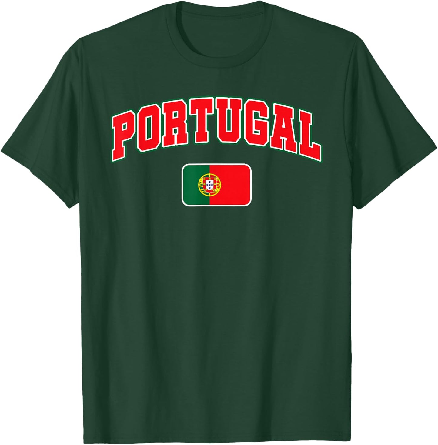 Portugal Flag Portugal Pride Design T-Shirt - T-Shirt | Forest