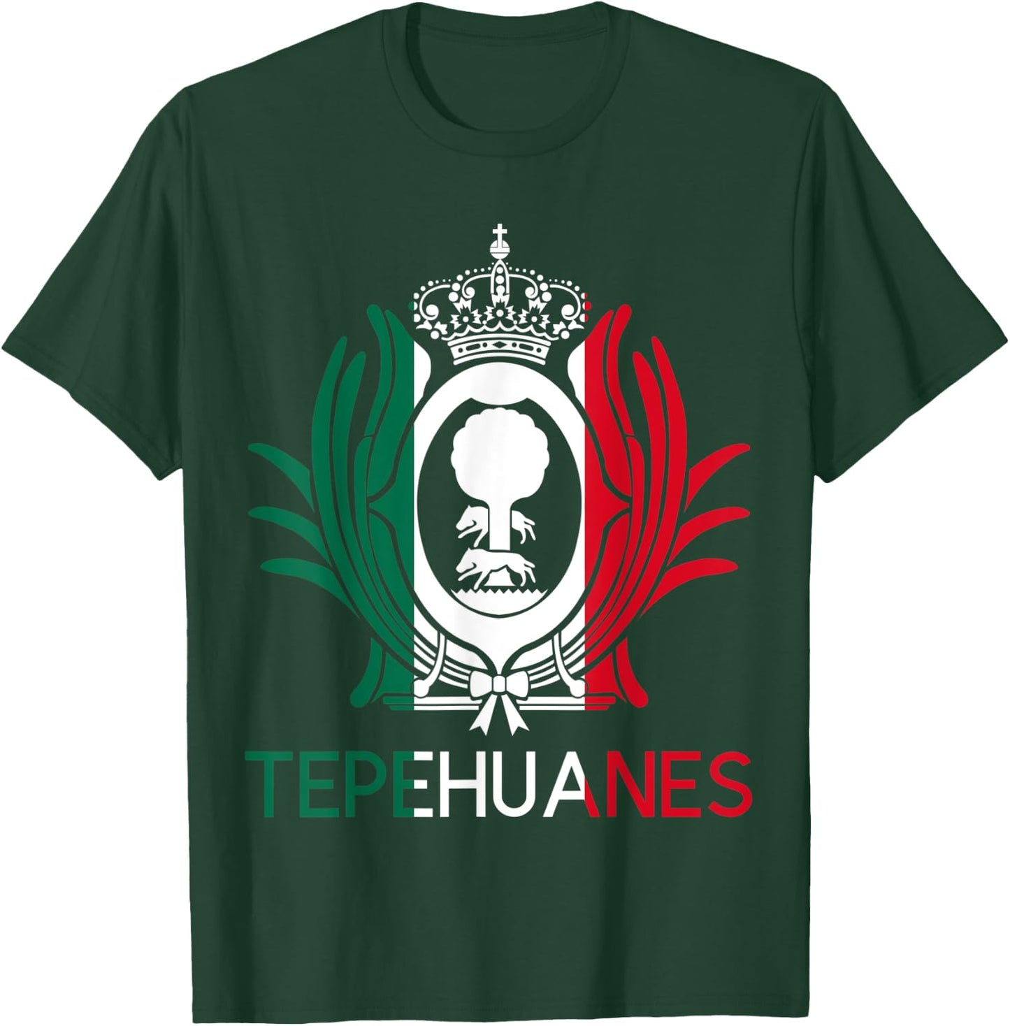 Tepehuanes Durango Estado De Mexico Escudo Eagle Aguila T-Shirt - T-Shirt | Forest