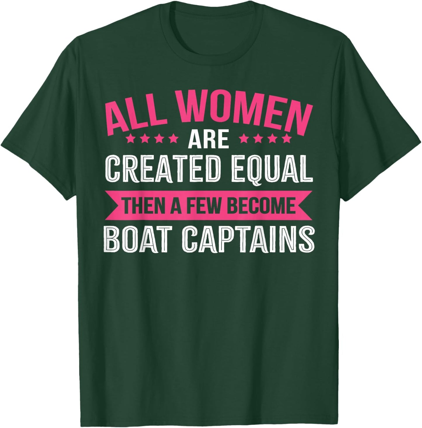 Boat Captain Shirt , Boat Captain Women T-Shirt - T-Shirt | Forest