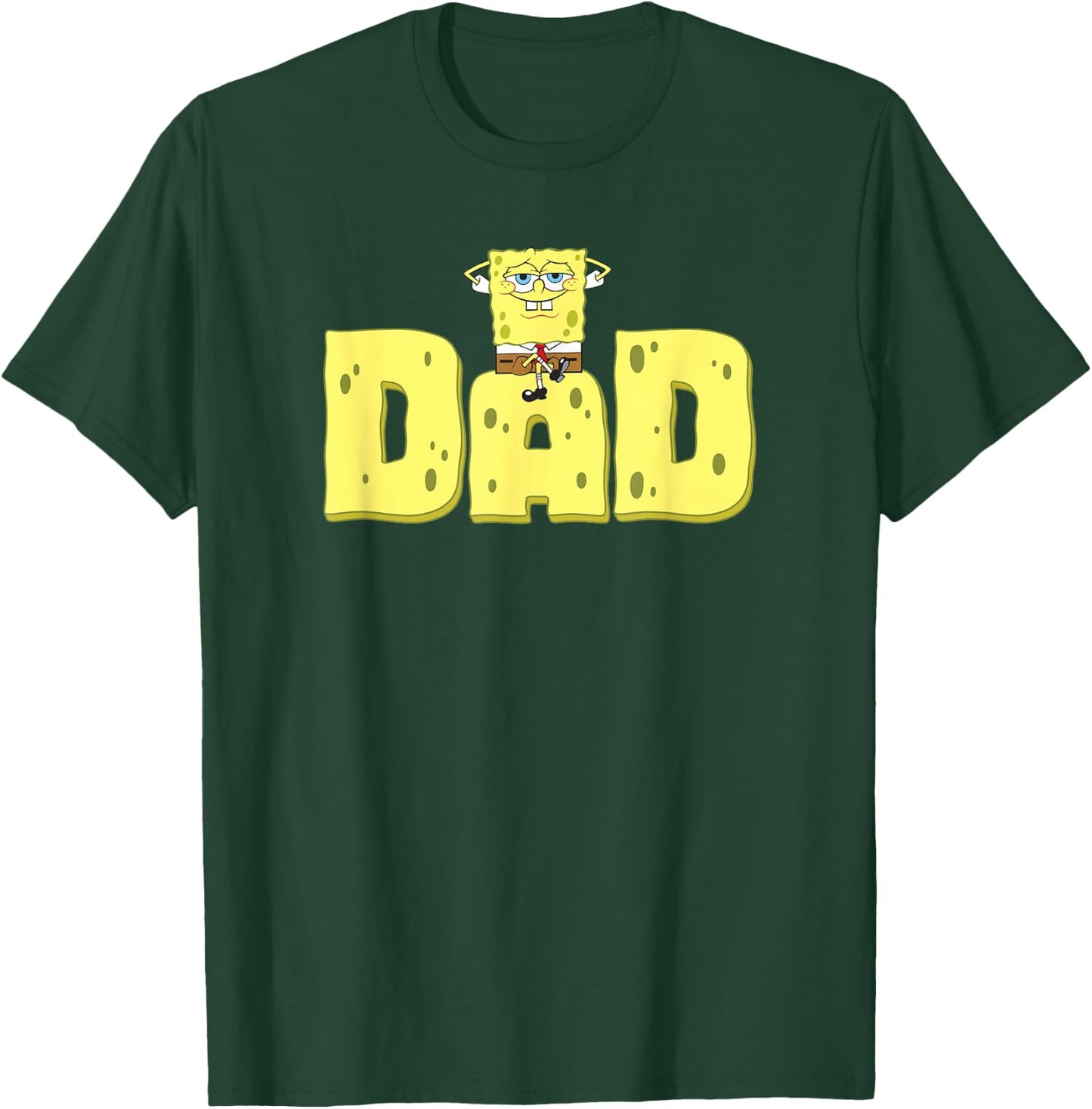 SpongeBob SquarePants Sponge Dad Father's Day T-Shirt - T-Shirt | Forest