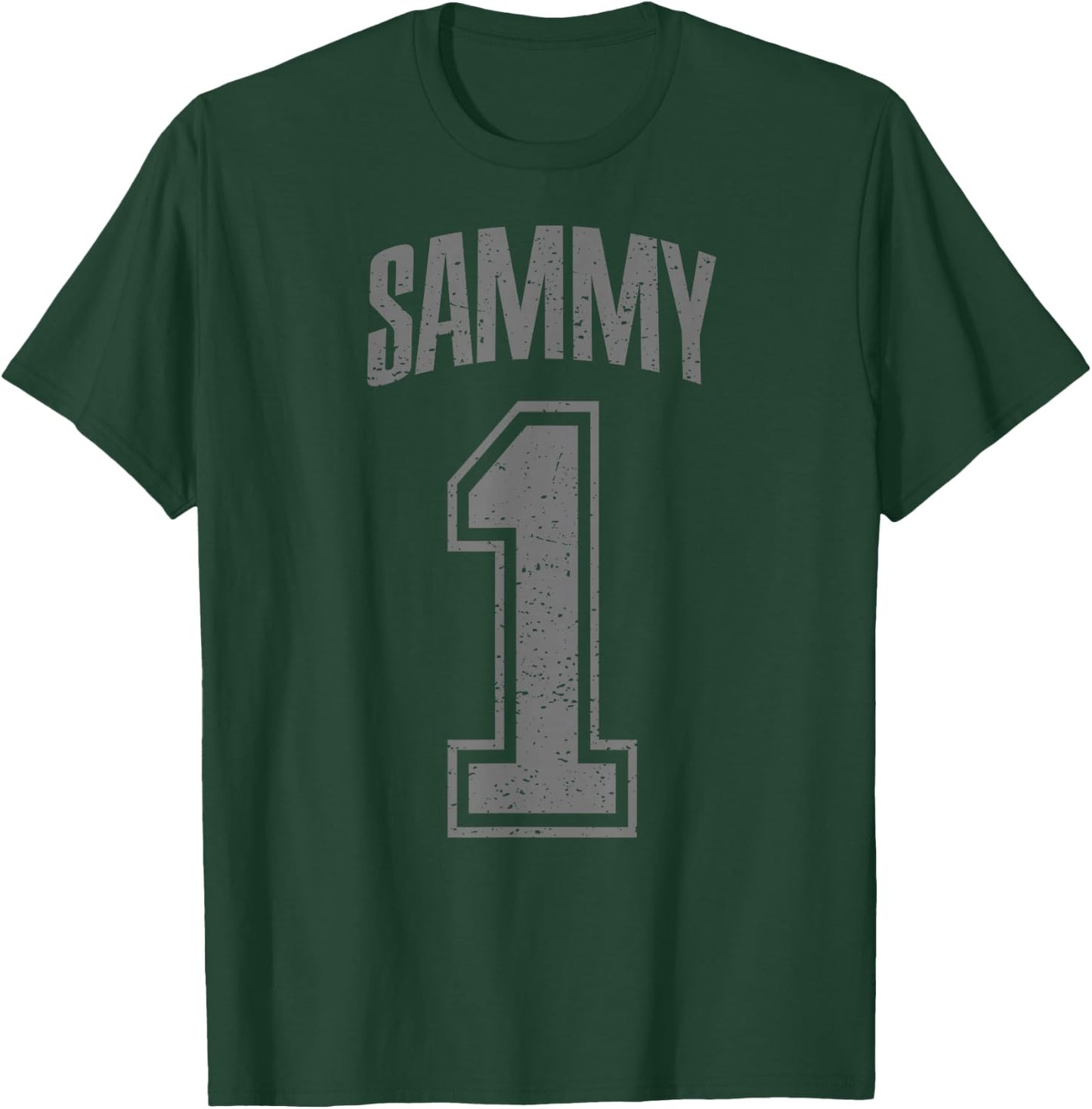 Sammy Supporter Number 1 Greatest Fan T-Shirt - T-Shirt | Forest