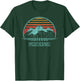 Turkmenistan Retro Vintage 80s Style T-Shirt - T-Shirt | Forest