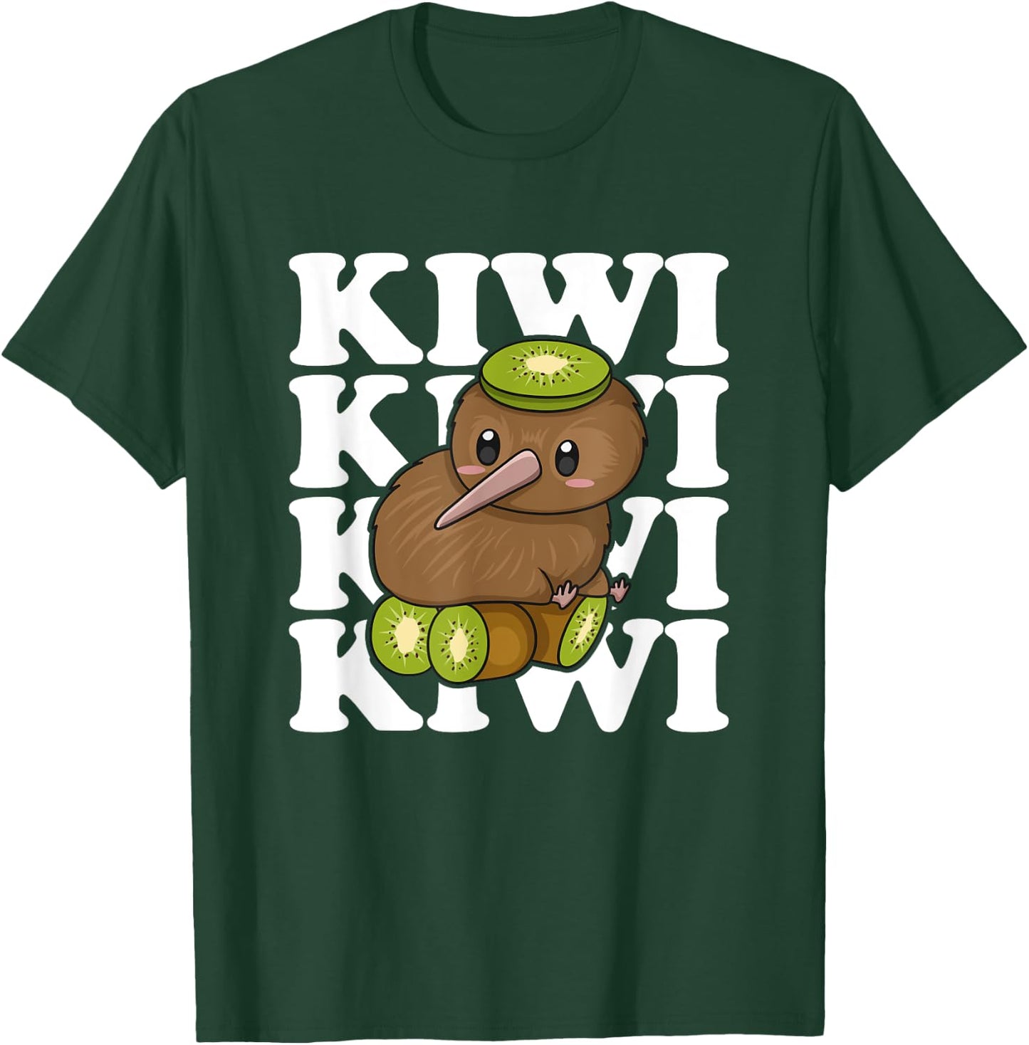 Kiwi New Zealand Quote for a Kiwi Bird Lover T-Shirt - T-Shirt | Forest