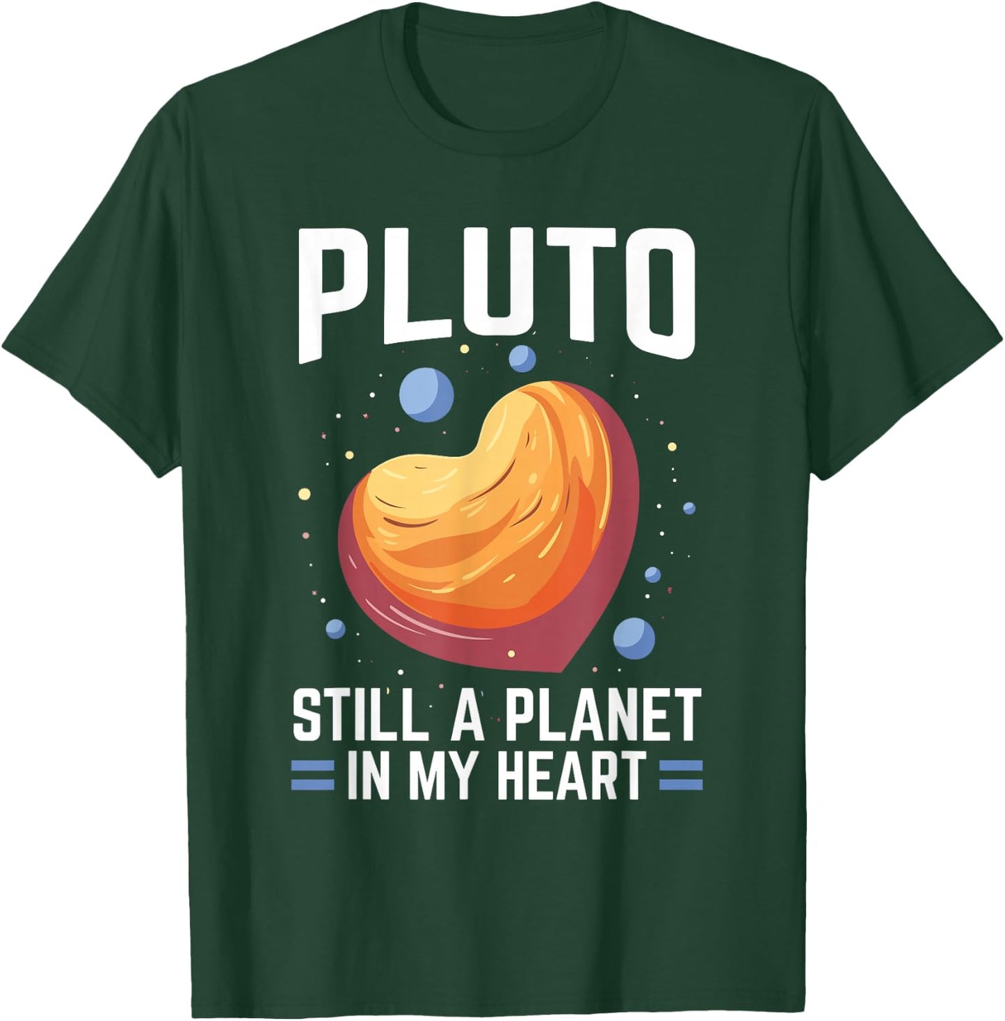 Pluto Astrology Space Science Planet Astronomer Astronomy T-Shirt - T-Shirt | Forest