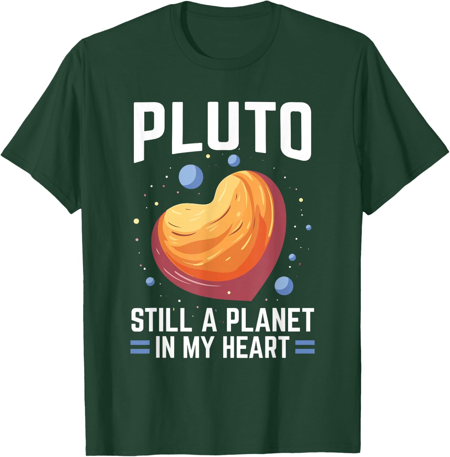 Pluto Astrology Space Science Planet Astronomer Astronomy T-Shirt - T-Shirt | Forest