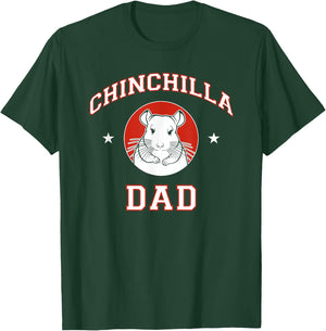 Chinchilla Dad T-Shirt - T-Shirt | Forest