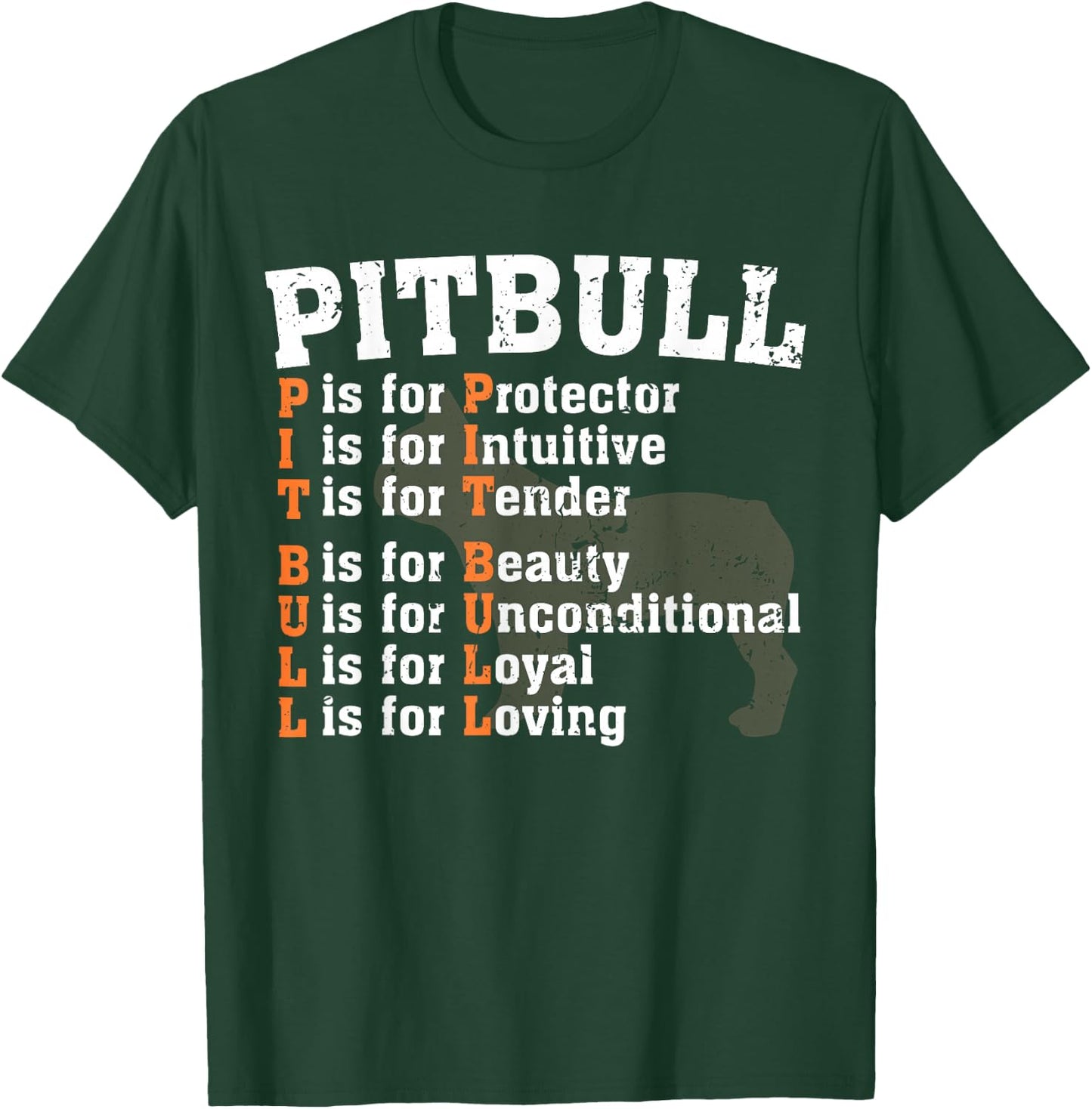 Funny Pitbull Lover Shirt Dog Pitbull Definition Gift T-Shirt - T-Shirt | Forest