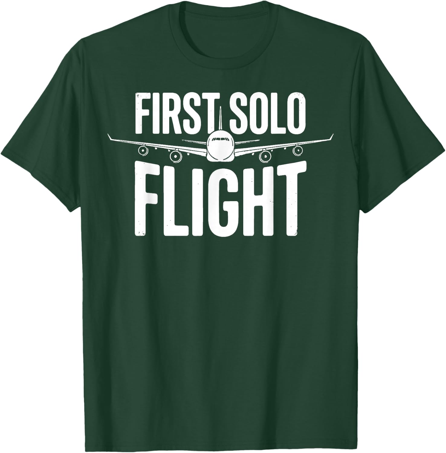 First Solo Flight T-Shirt - T-Shirt | Forest