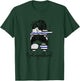 Funny Police Girlfriend Police Officer Girlfriend Blue Line T-Shirt - T-Shirt | Forest