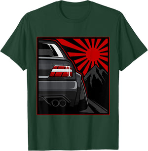 Japanese Automotive JDM Legend Retro Race Vintage Tuning Car T-Shirt - T-Shirt | Forest