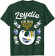 Matching Family Hanukkah Pajama Top Dreidel & Menorah Zeydie T-Shirt - T-Shirt | Forest