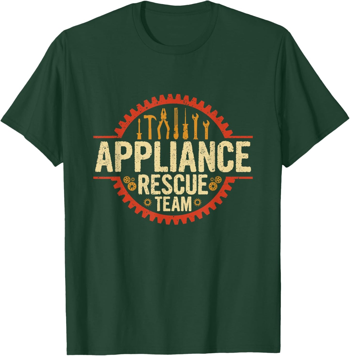 Appliance Rescue Team - Appliance Repair Tech T-Shirt - T-Shirt | Forest