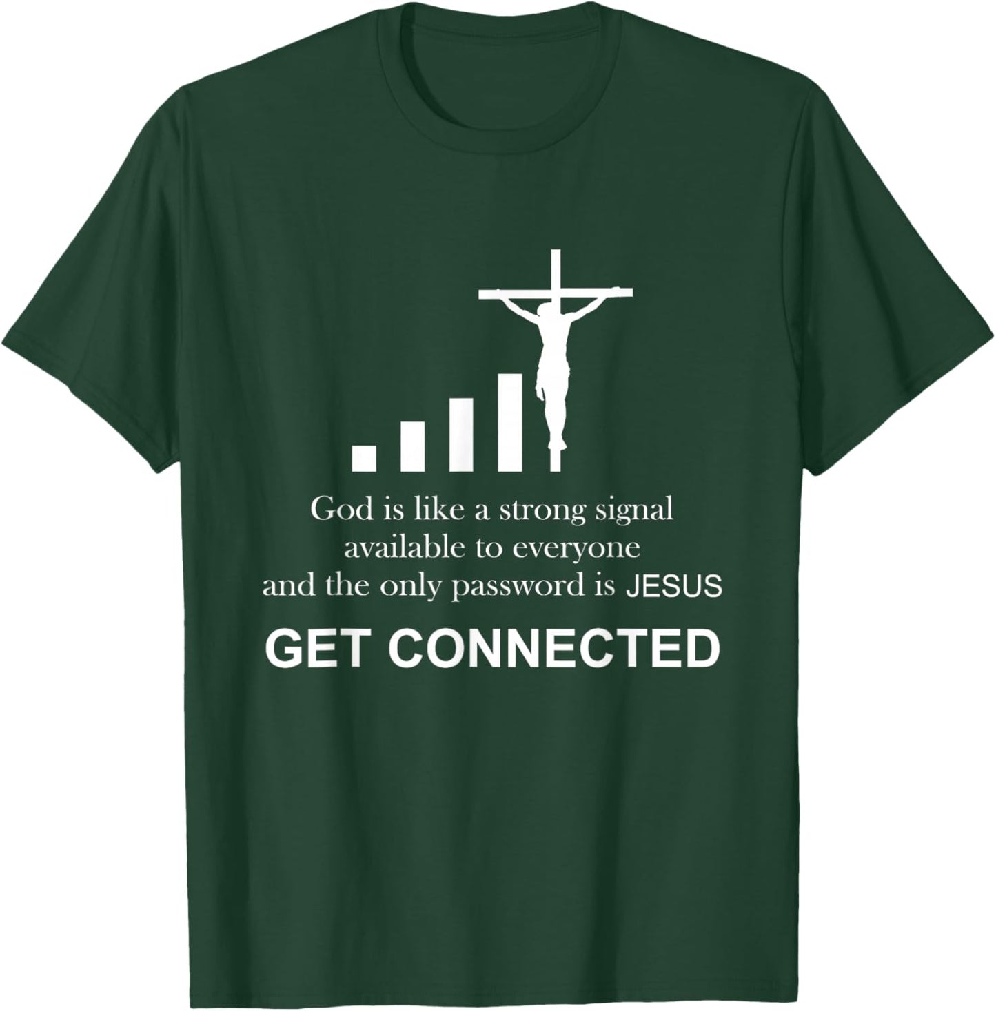 Catholic Priest Get Connected To God Cross T-Shirt - T-Shirt | Forest