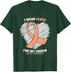 I Wear Peach For My Cousin Endometrial Cancer Awareness T-Shirt - T-Shirt | Forest
