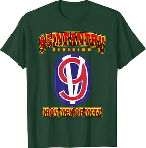 95th Infantry Division Iron Men of Metz T-Shirt - T-Shirt | Forest