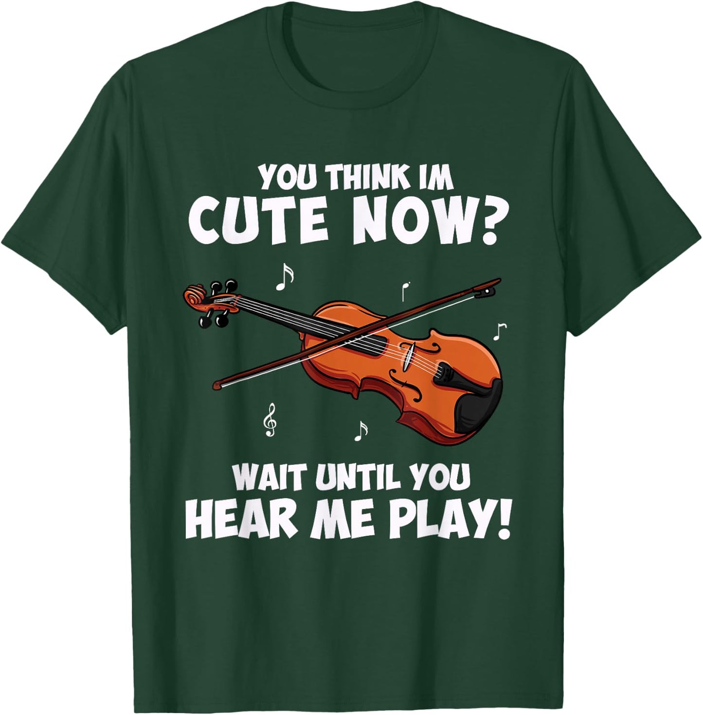 Violin Player Gift - Violinist T-Shirt - T-Shirt | Forest