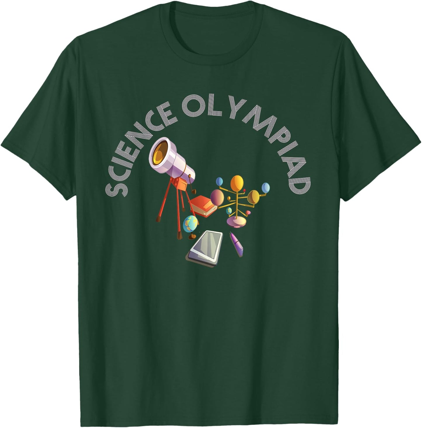 Science Olympiad Competition STEM T-Shirt - T-Shirt | Forest