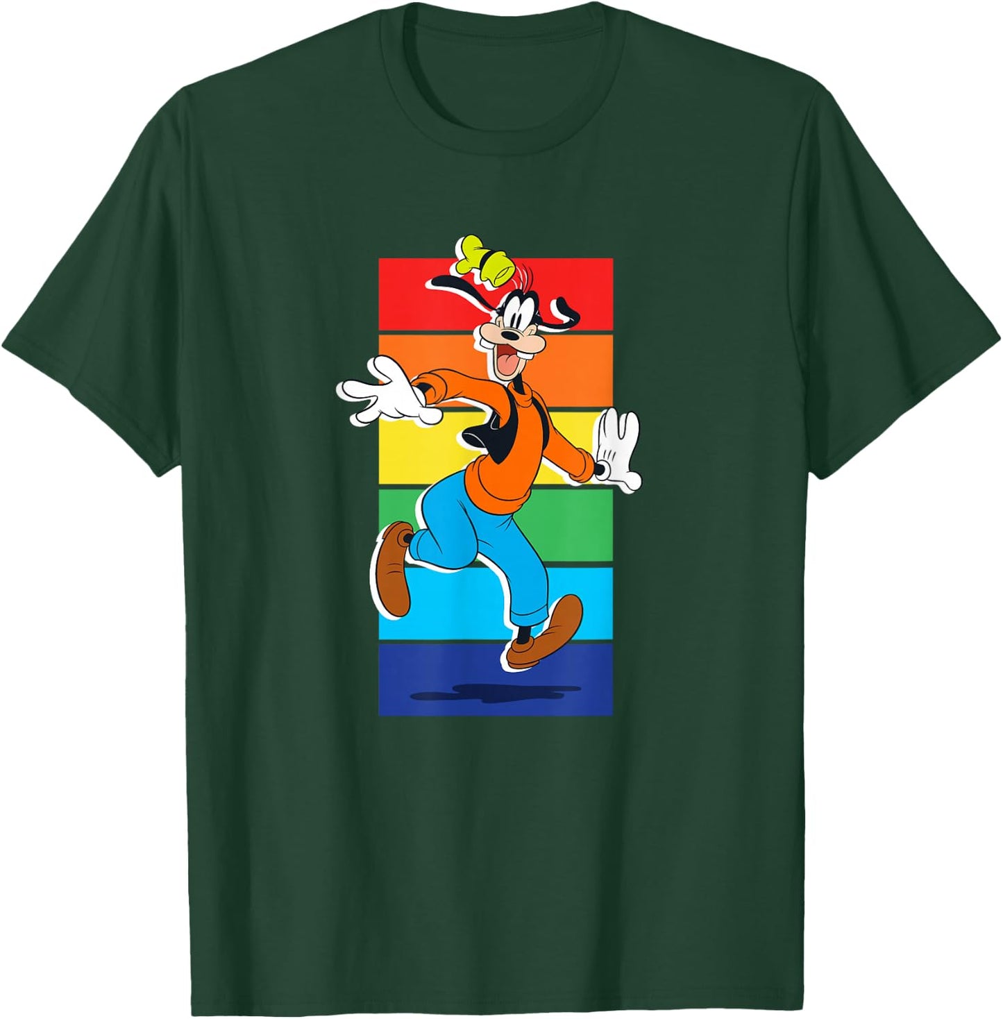 Disney Goofy Rainbow T-Shirt - T-Shirt | Forest