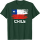Chilean Flag Pride Vintage Chilean Root Gift Chile T-Shirt - T-Shirt | Forest