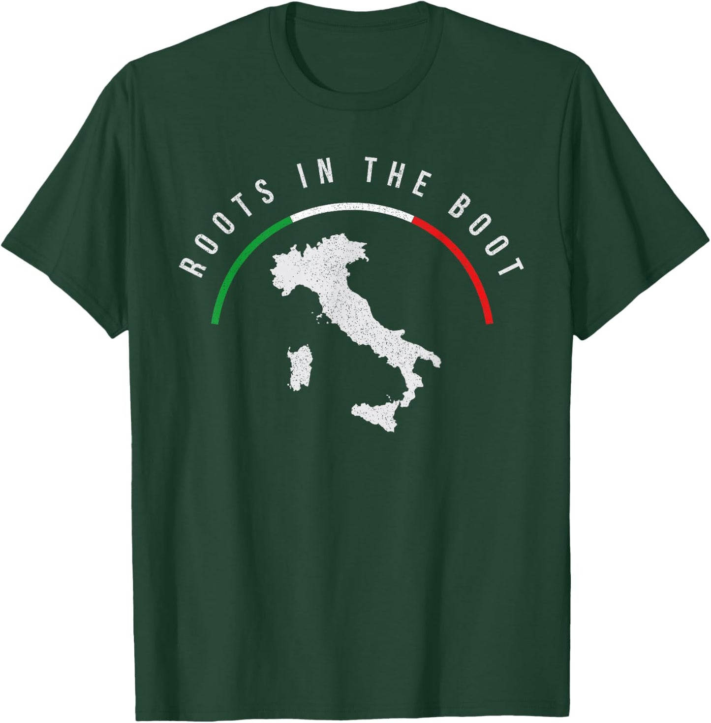 Italy Italian Flag Italy Men & Women T-Shirt - T-Shirt | Forest