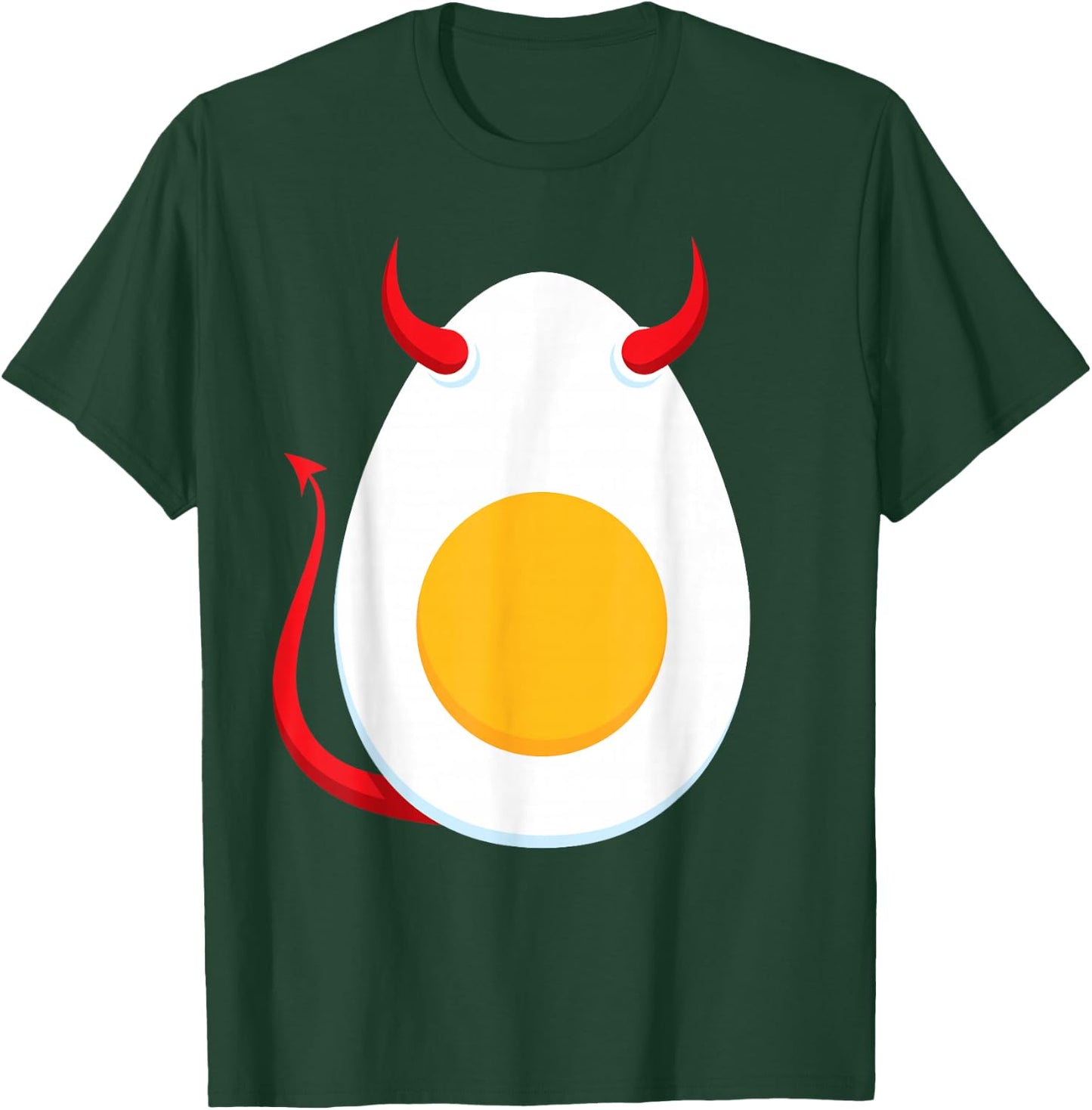 Pretend I'm a Deviled Egg Funny Teacher Halloween Costume T-Shirt - T-Shirt | Forest