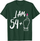 Funny Personalized 54 plu 1 = Fabulous 55 Queen Humor Bday T-Shirt - T-Shirt | Forest