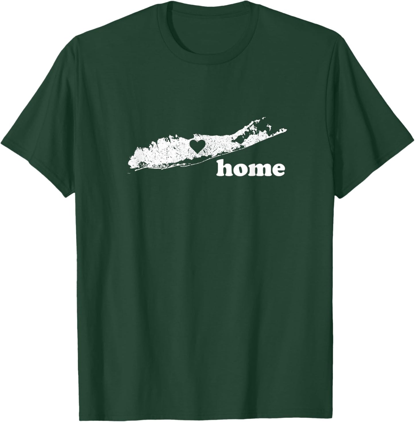 Long Island Home Represent - Long Island NY is Our Home T-Shirt - T-Shirt | Forest