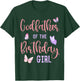 Godfather of Birthday Girl Butterfly Party Matching Family T-Shirt - T-Shirt | Forest