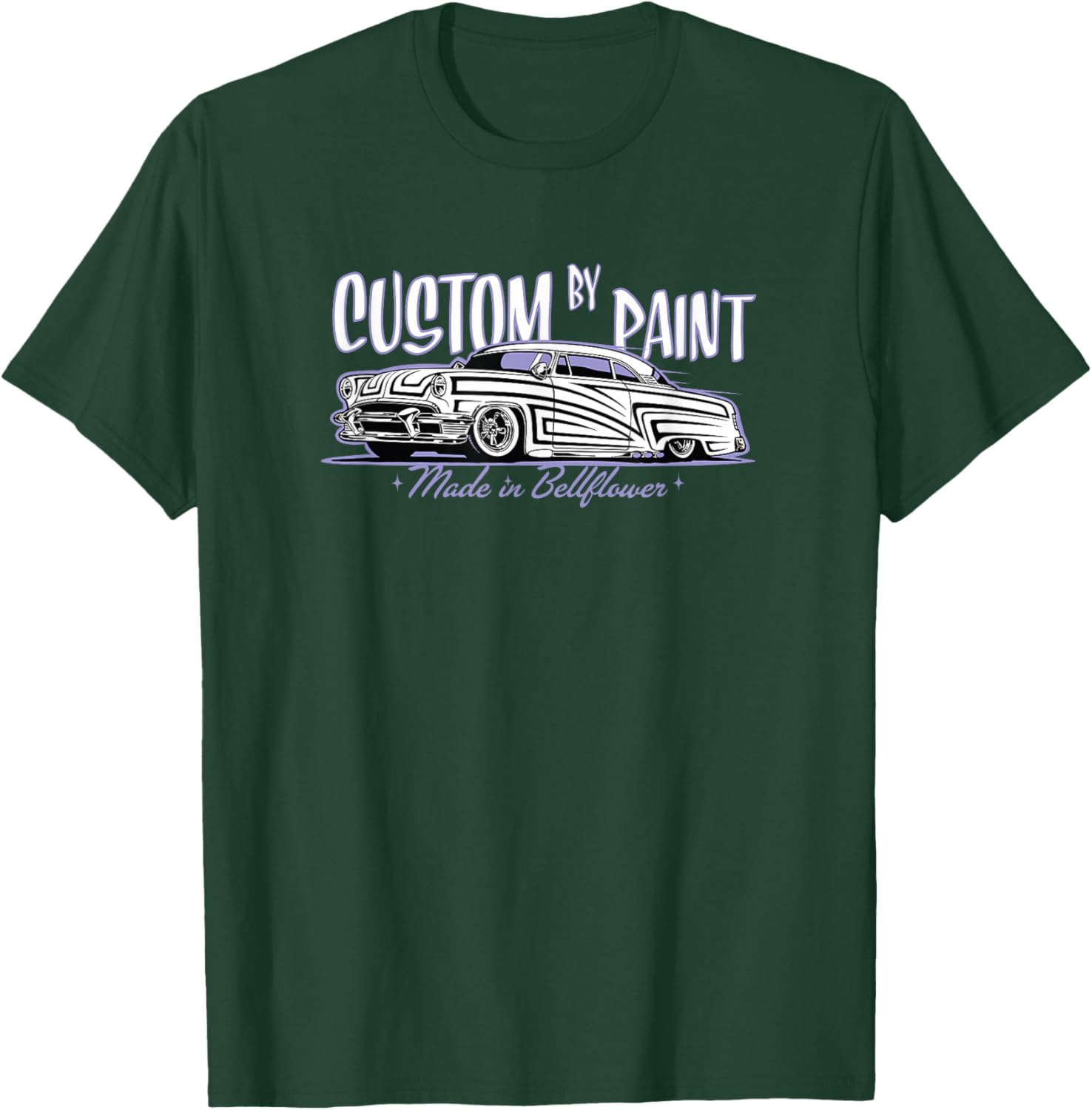 Custom by Paint - Made in Bellflower T-Shirt - T-Shirt | Forest