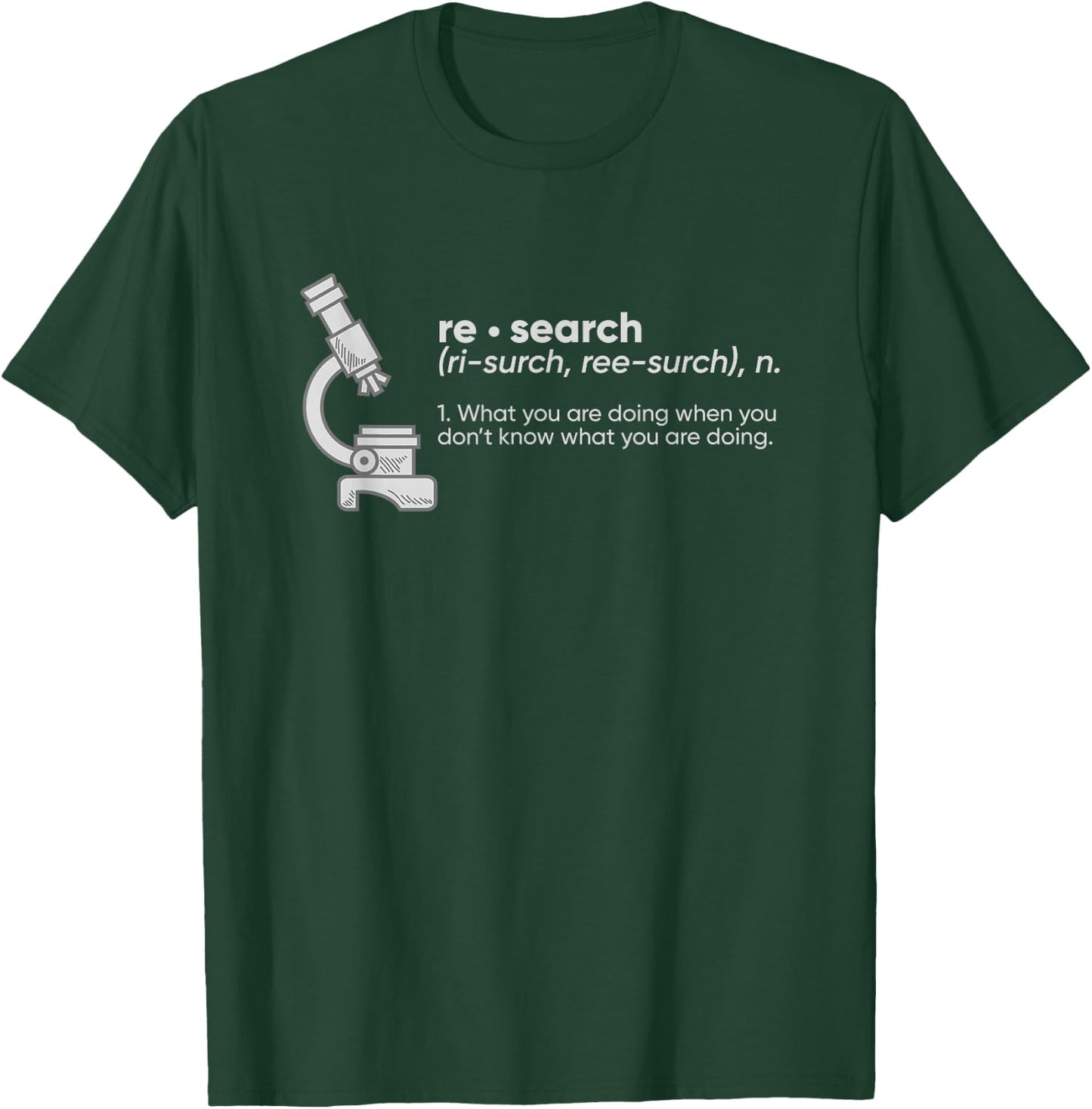 Funny Re- Search DNA Replication Genetics Gift Science T-Shirt - T-Shirt | Forest