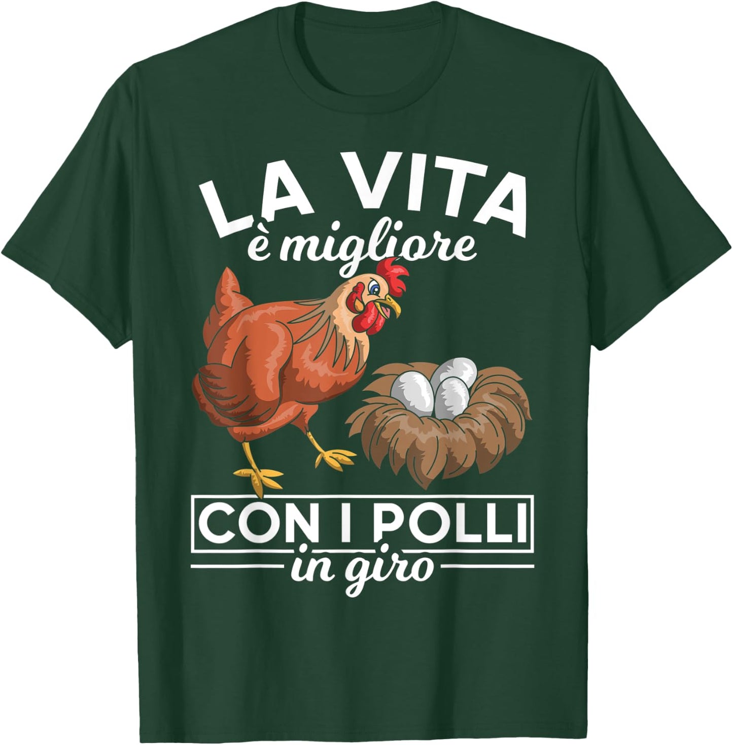 Chicken Farm Zoo Chicken Gift T-Shirt - T-Shirt | Forest