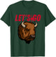 Let's Go Buffalo New York WNY BFLO Vintage Football T-Shirt - T-Shirt | Forest
