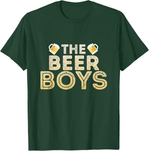 The Beer Boys Funny Drinking Buddies Party T-Shirt - T-Shirt | Forest