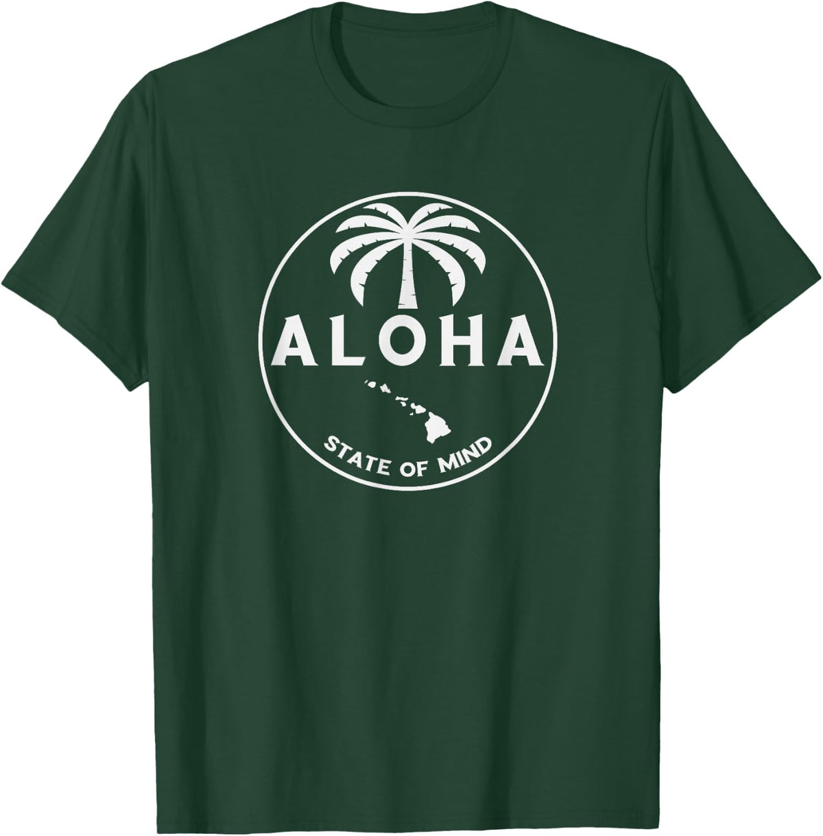 Aloha Hawaii Palm Tree - Feel the Aloha Hawaiian Spirit!! T-Shirt - T-Shirt | Forest
