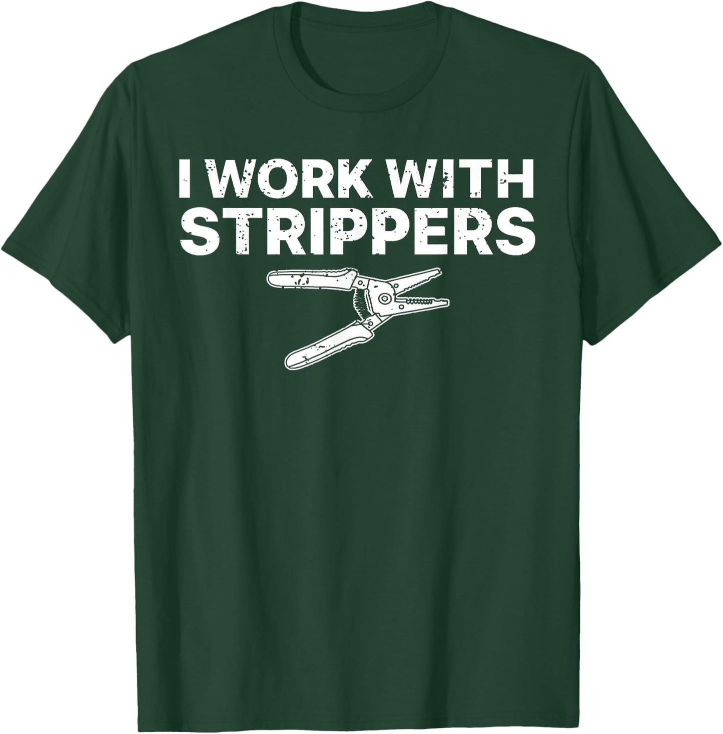 Funny Electrician Art Dad Electronics Engineer Humor T-Shirt - T-Shirt | Forest