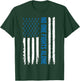 Colorectal Cancer Colon Cancer Blue Ribbon T-Shirt - T-Shirt | Forest