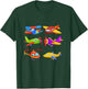 Boys' Airplanes & Helicopter Short Sleeved for Toddlers T-Shirt - T-Shirt | Forest