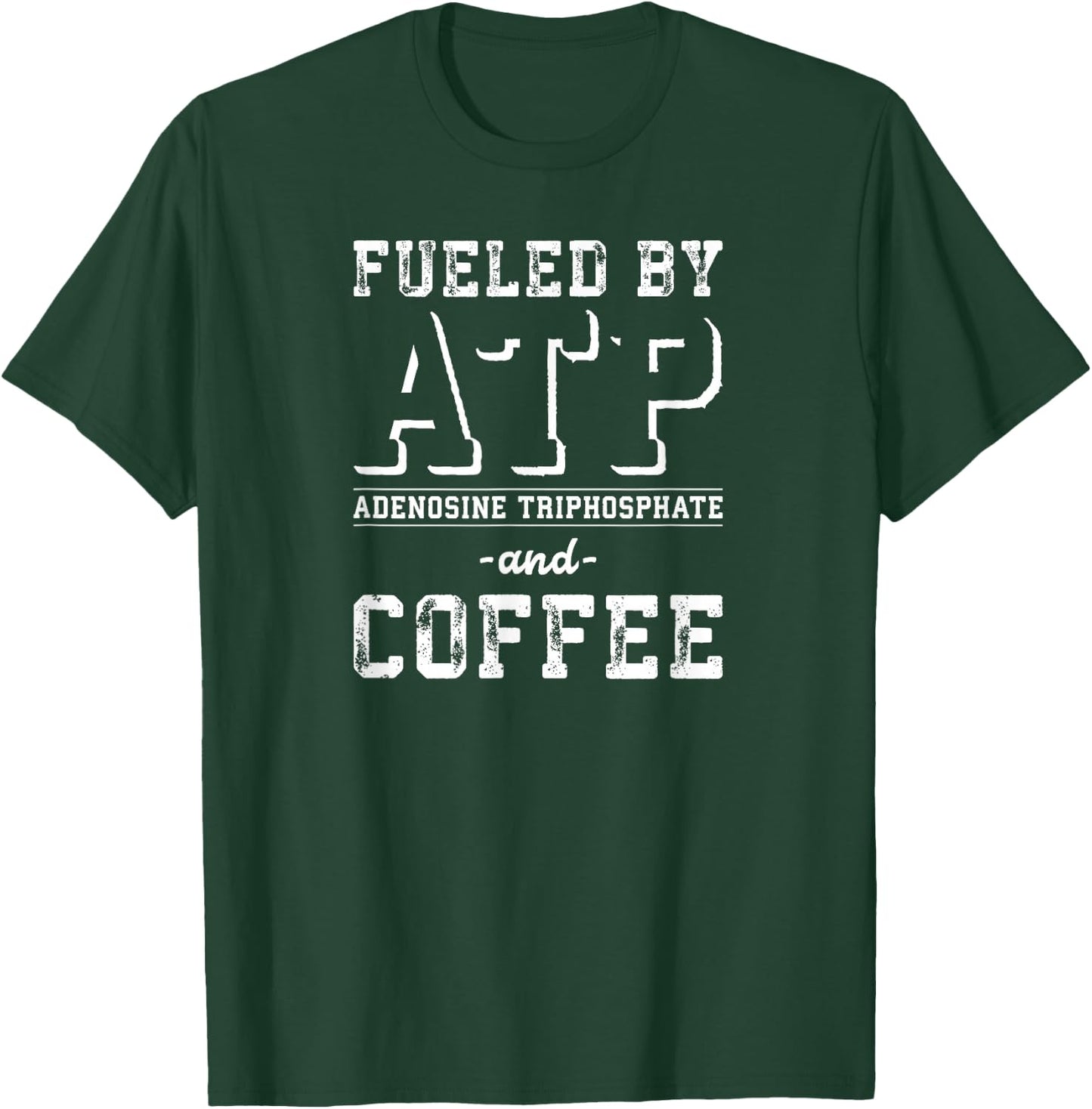 Nerdy Science for Athletic Sports Exercise Scientist T-Shirt - T-Shirt | Forest