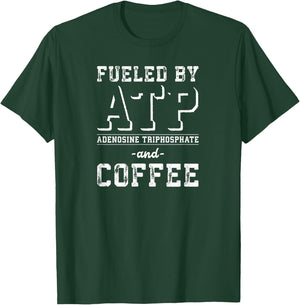 Nerdy Science for Athletic Sports Exercise Scientist T-Shirt - T-Shirt | Forest
