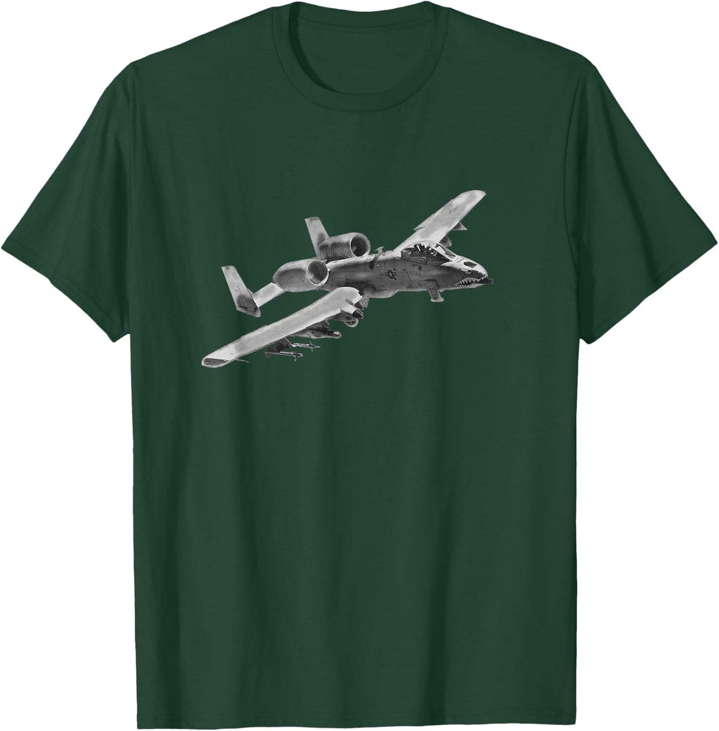 A-10 Warthog - Military T-Shirt - T-Shirt | Forest