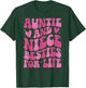 Auntie and Niece Besties for Life from Aunt to Niece T-Shirt - T-Shirt | Forest
