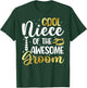 Cool Niece Of The Groom Niece Groom's Niece T-Shirt - T-Shirt | Forest