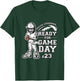 Custom Proud Football Grandma Number 23 Personalized Women T-Shirt - T-Shirt | Forest