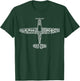 Phonetic Alphabet | Pilot Airplane Shirt T-Shirt - T-Shirt | Forest