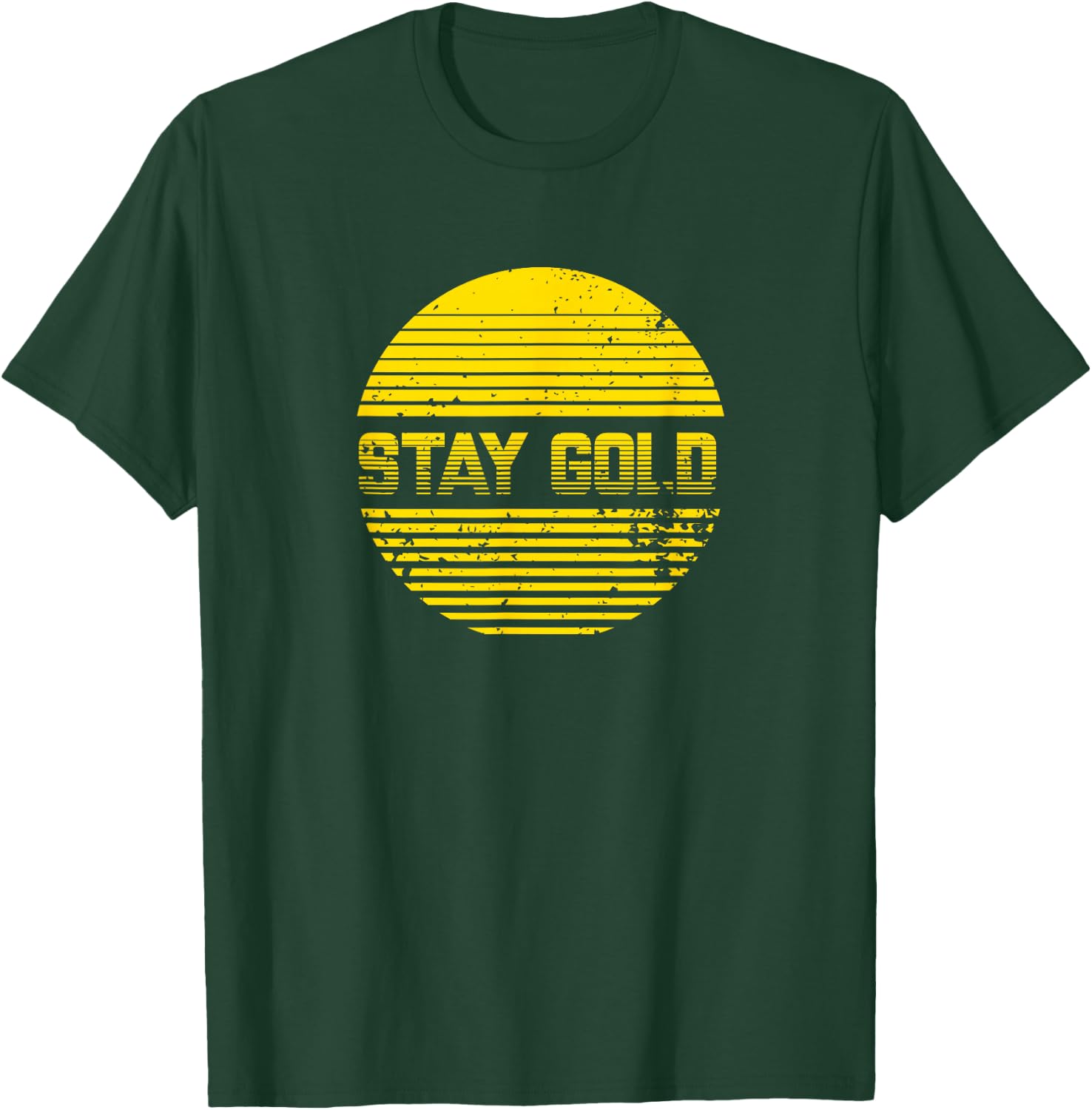 Retro 80's Movie Stay Gold T-Shirt - T-Shirt | Forest