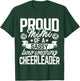Proud Mimi of a Sassy Bow Wearing Cheerleader Cheerleading T-Shirt - T-Shirt | Forest