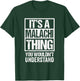 It's A Malachi Thing You Wouldn't Understand First Name T-Shirt - T-Shirt | Forest
