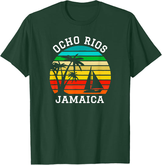Ocho Rios Jamaica Shirt Matching Family Vacation T-Shirt - T-Shirt | Forest