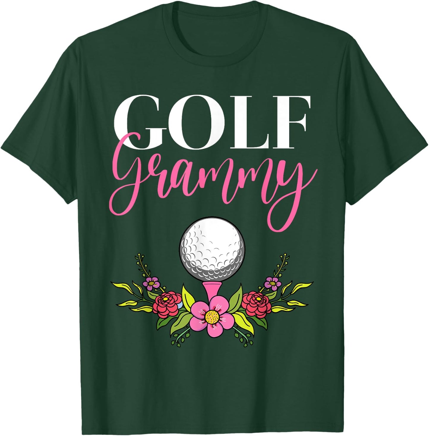 Golf Grammy Golfer Grandma T-Shirt - T-Shirt | Forest